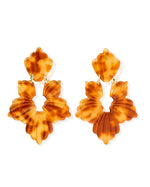 Michelle Earrings in Caramel
