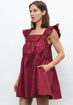 Game Day Dress- Garnet