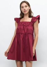Game Day Dress- Garnet