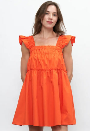 Game Day Dress- Orange