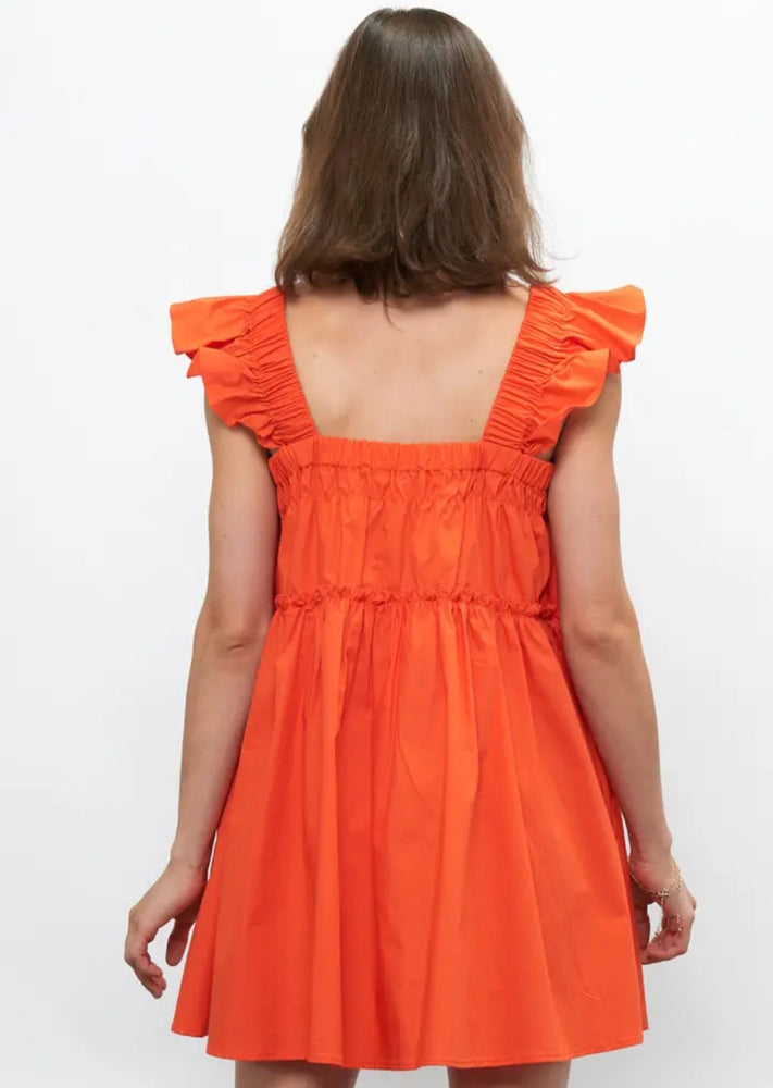 Game Day Dress- Orange