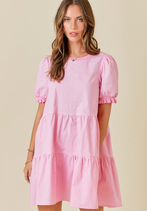 Pink Peony Dress