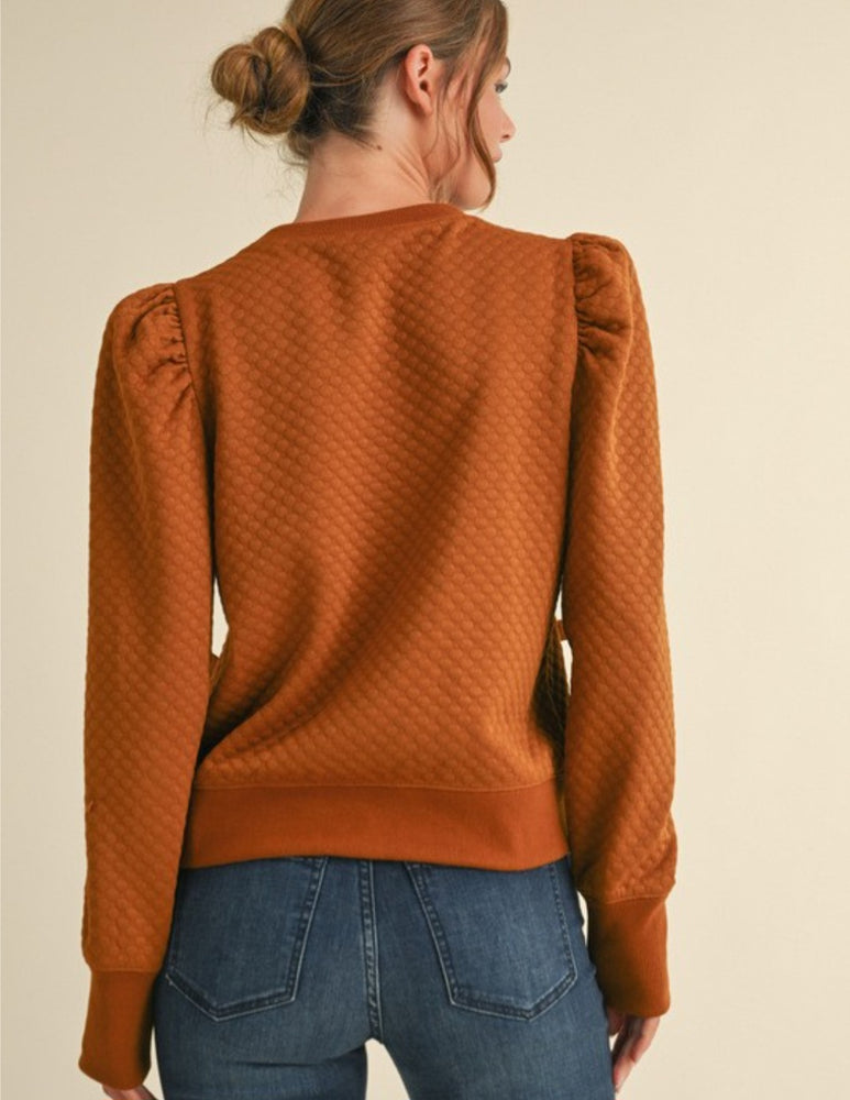 Sugar and Spice Bow Sweater