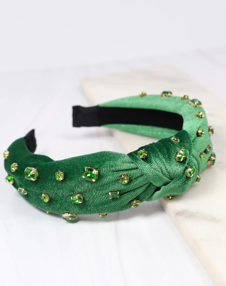 Emerald Holiday Headband