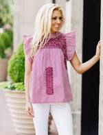 The Caitlin Ruffle Top