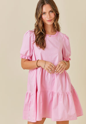 Pink Peony Dress