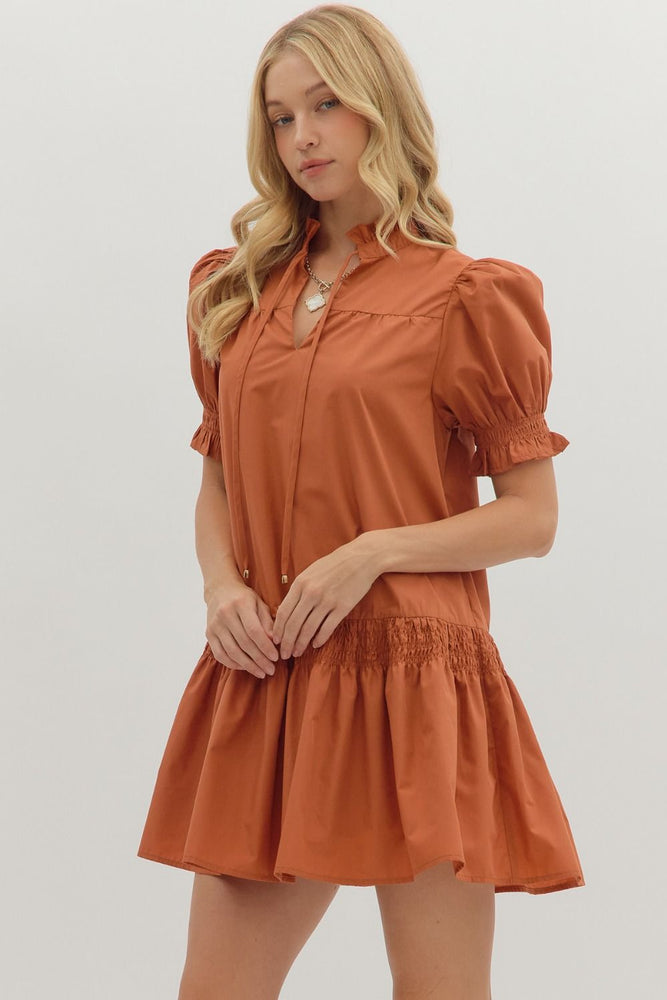 The Kelly Dress in Pumpkin