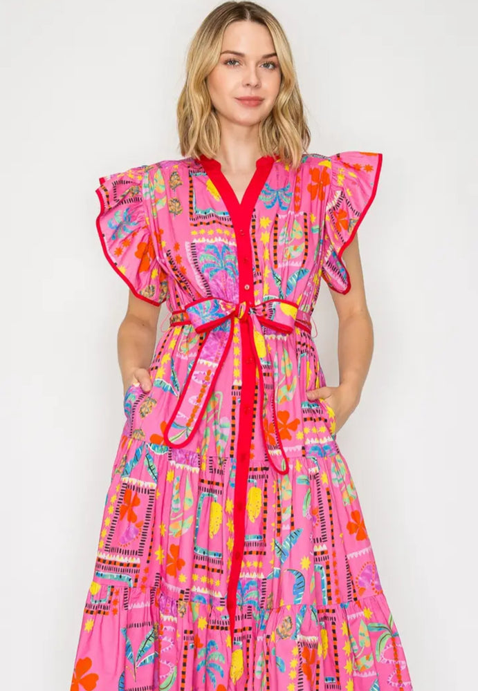 Sunset Rodeo Maxi Dress
