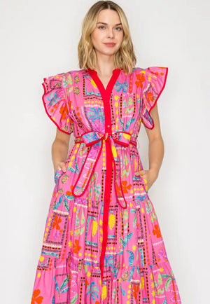 Sunset Rodeo Maxi Dress