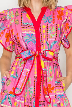 Sunset Rodeo Maxi Dress