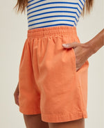 Cabana Crush Shorts in Tangerine
