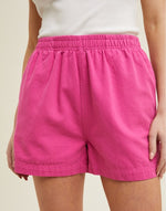 Cabana Crush Shorts in Fuchsia Pink