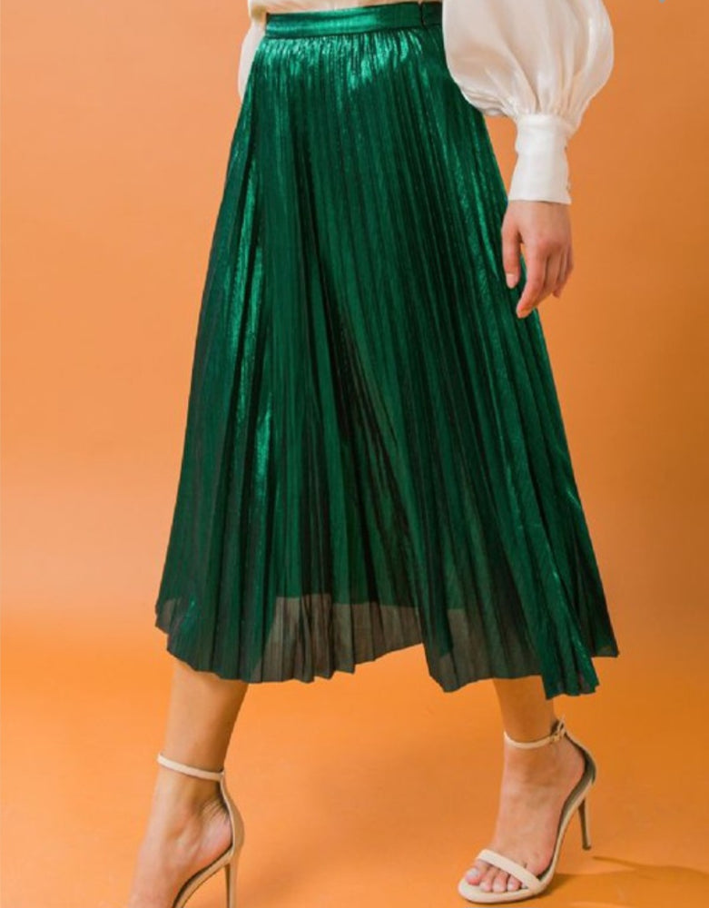 Green Maxi Skirt