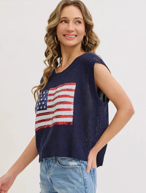 Cue the Sparklers Sequin Knit