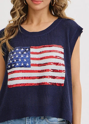 Cue the Sparklers Sequin Knit