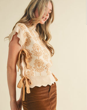 The Poppy Scalloped Sweater