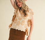 The Poppy Scalloped Sweater