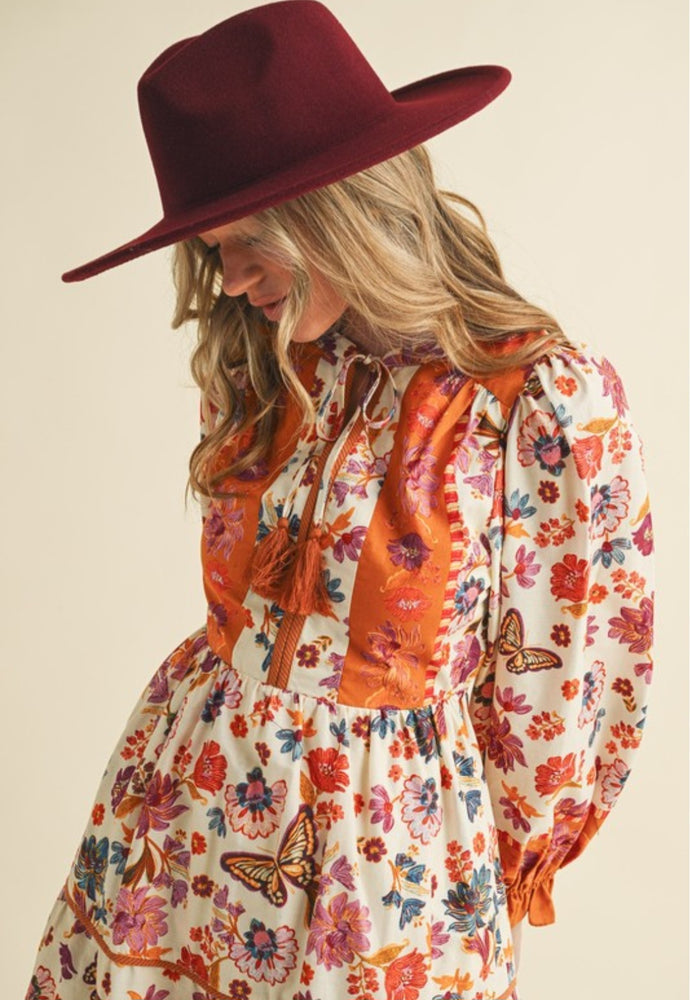 The colors of Fall Maxi Dress