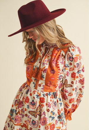 The colors of Fall Maxi Dress