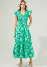 Water Lily Floral Dress