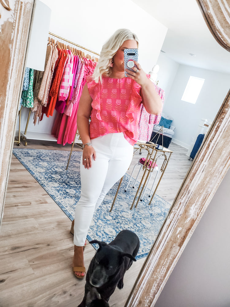 The Emmie Ruffle Top